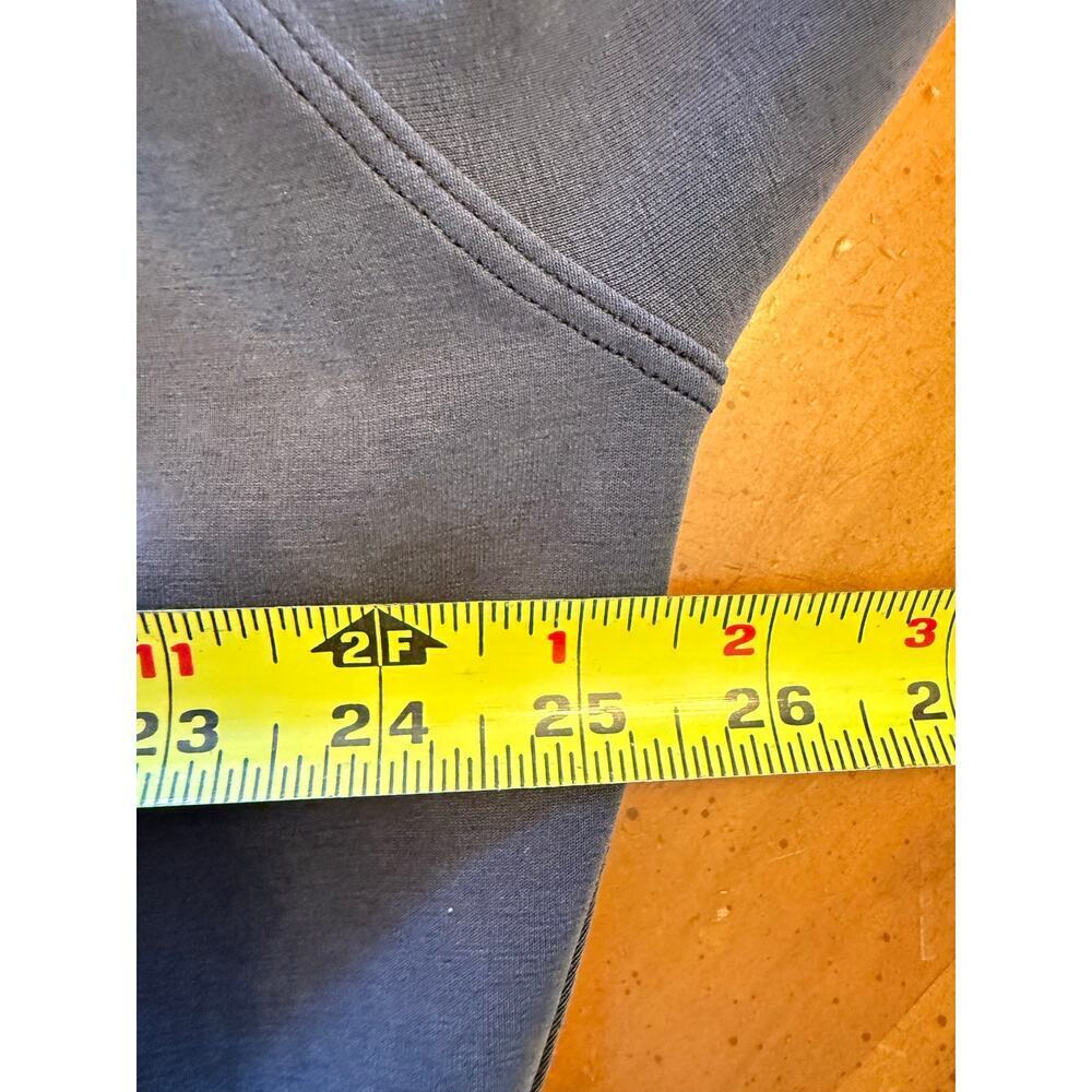Lululemon Softstreme Perfectly Oversized Cropped Crew Sweatshirt Black Size 8 - Picture 10 of 11